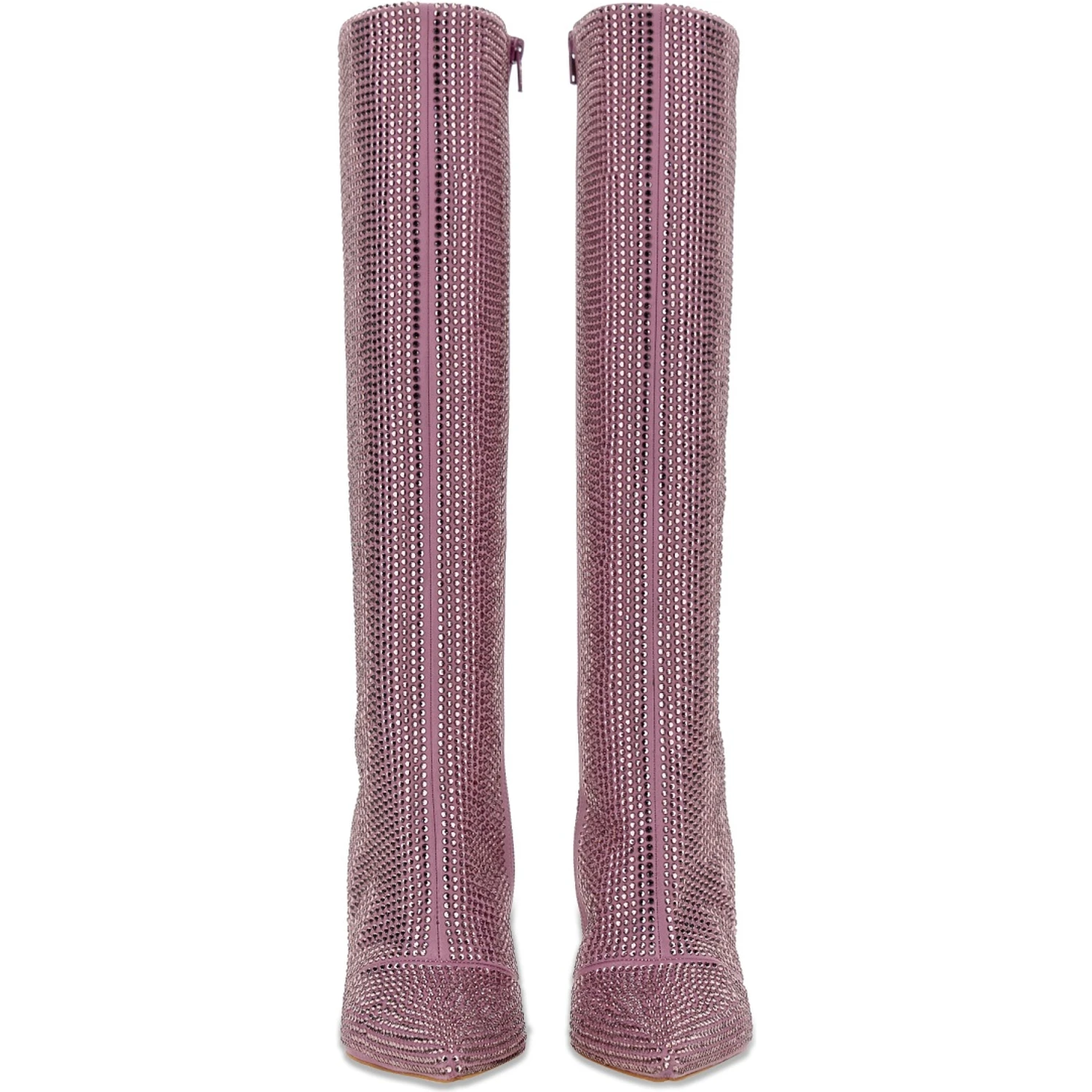 HIGH BOOT WITH RHINESTONES