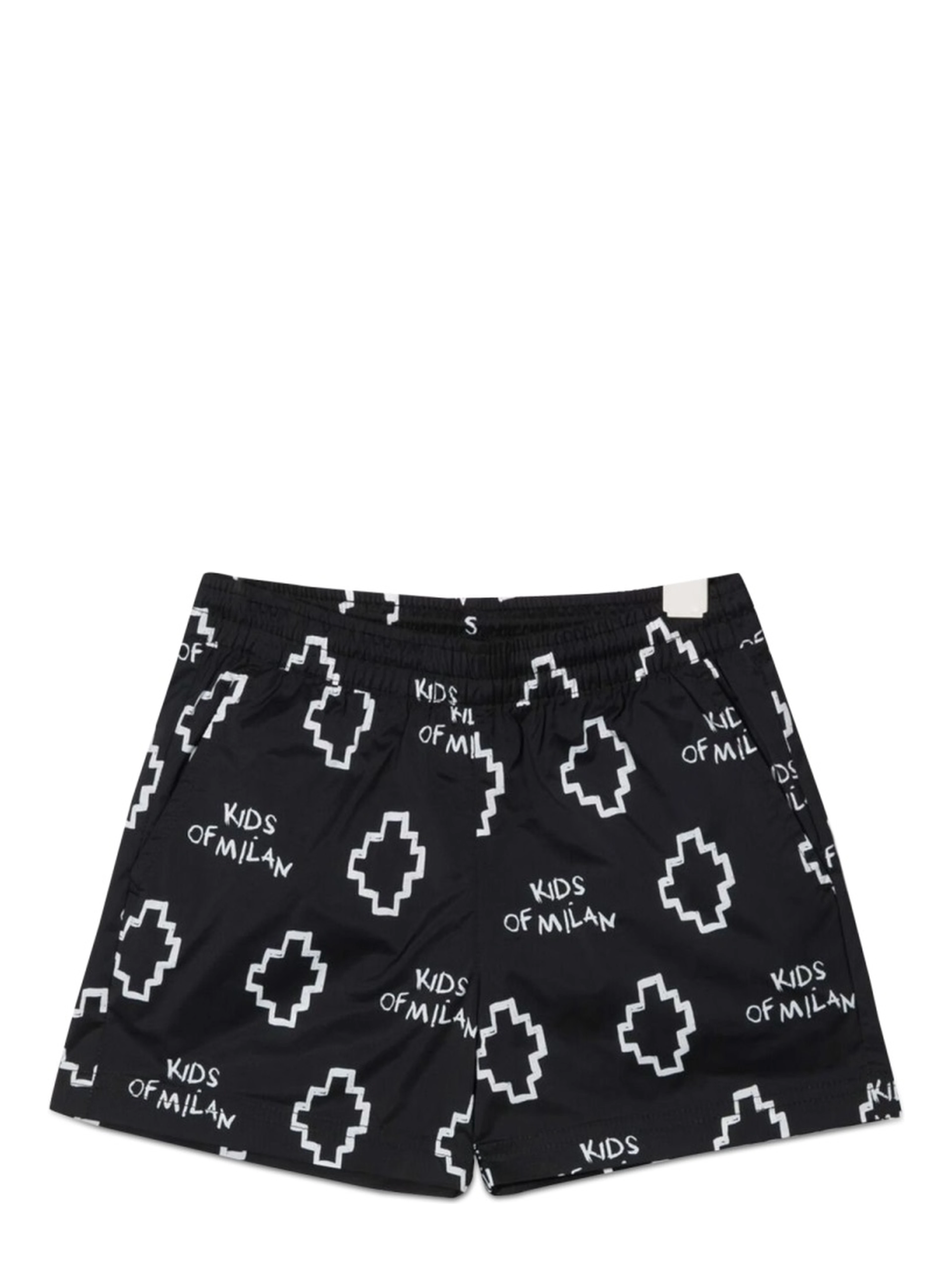 BASIC LOGO AOP BEACHWEAR SHOR