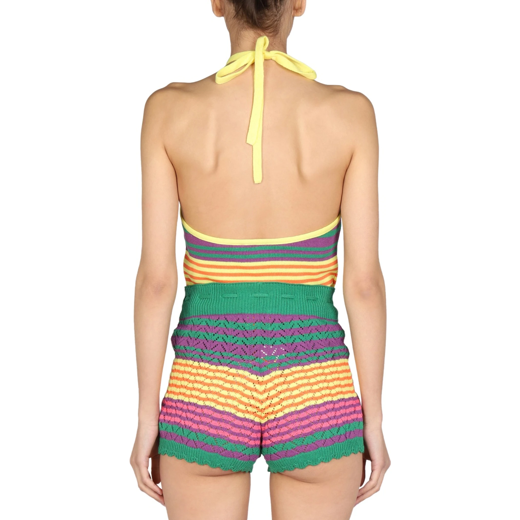 STRIPED PATTERN TOP