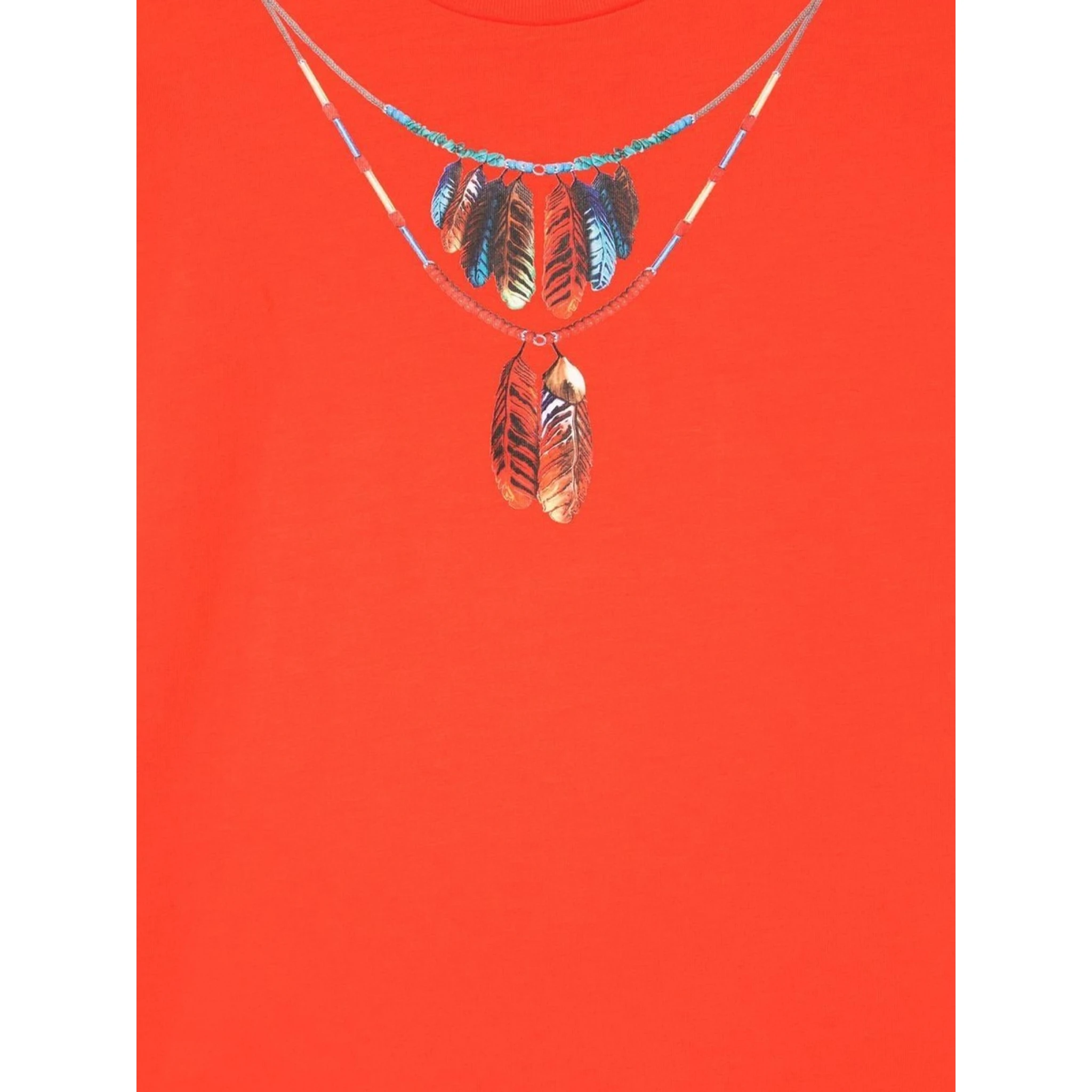 FEATHERS NECKLACE FRINGE DRES