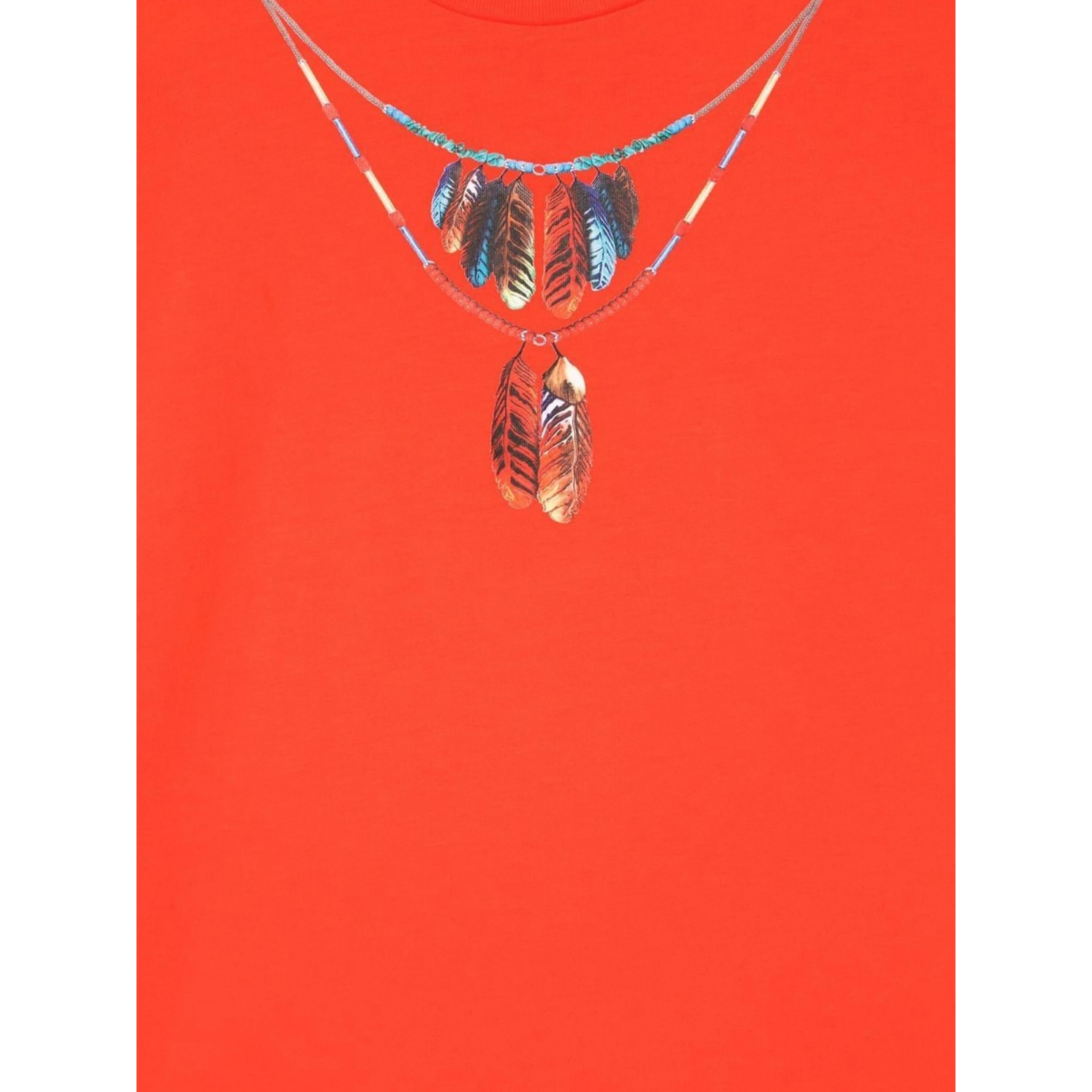 FEATHERS NECKLACE FRINGE DRES
