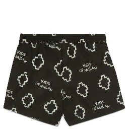 BASIC LOGO AOP BEACHWEAR SHOR