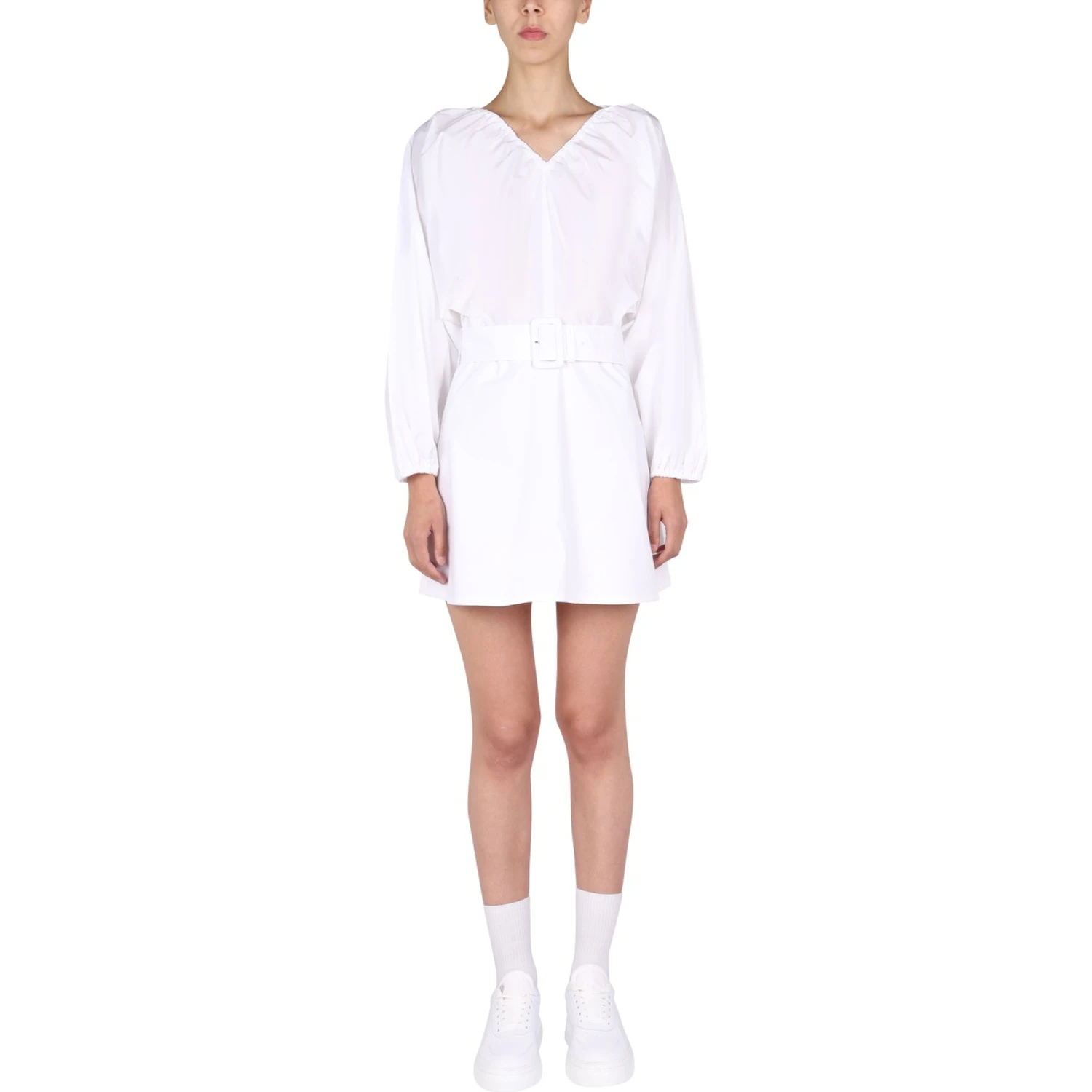 BALLOON SLEEVES DRESS