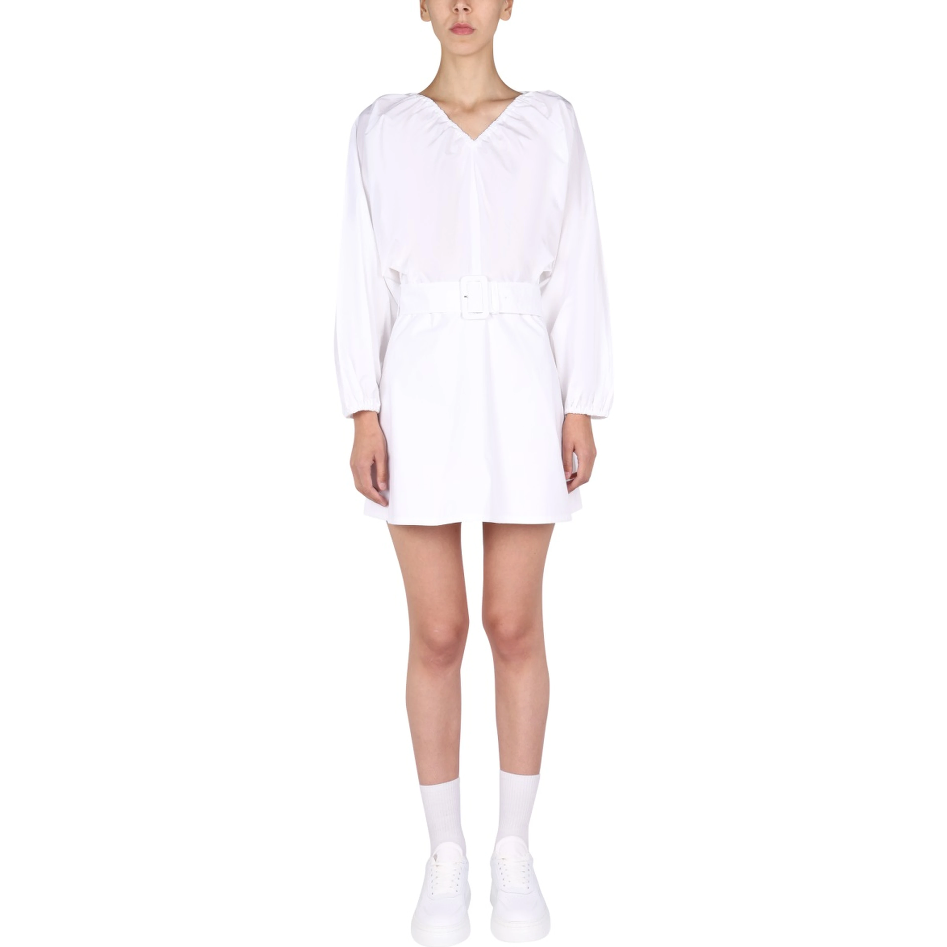 BALLOON SLEEVES DRESS