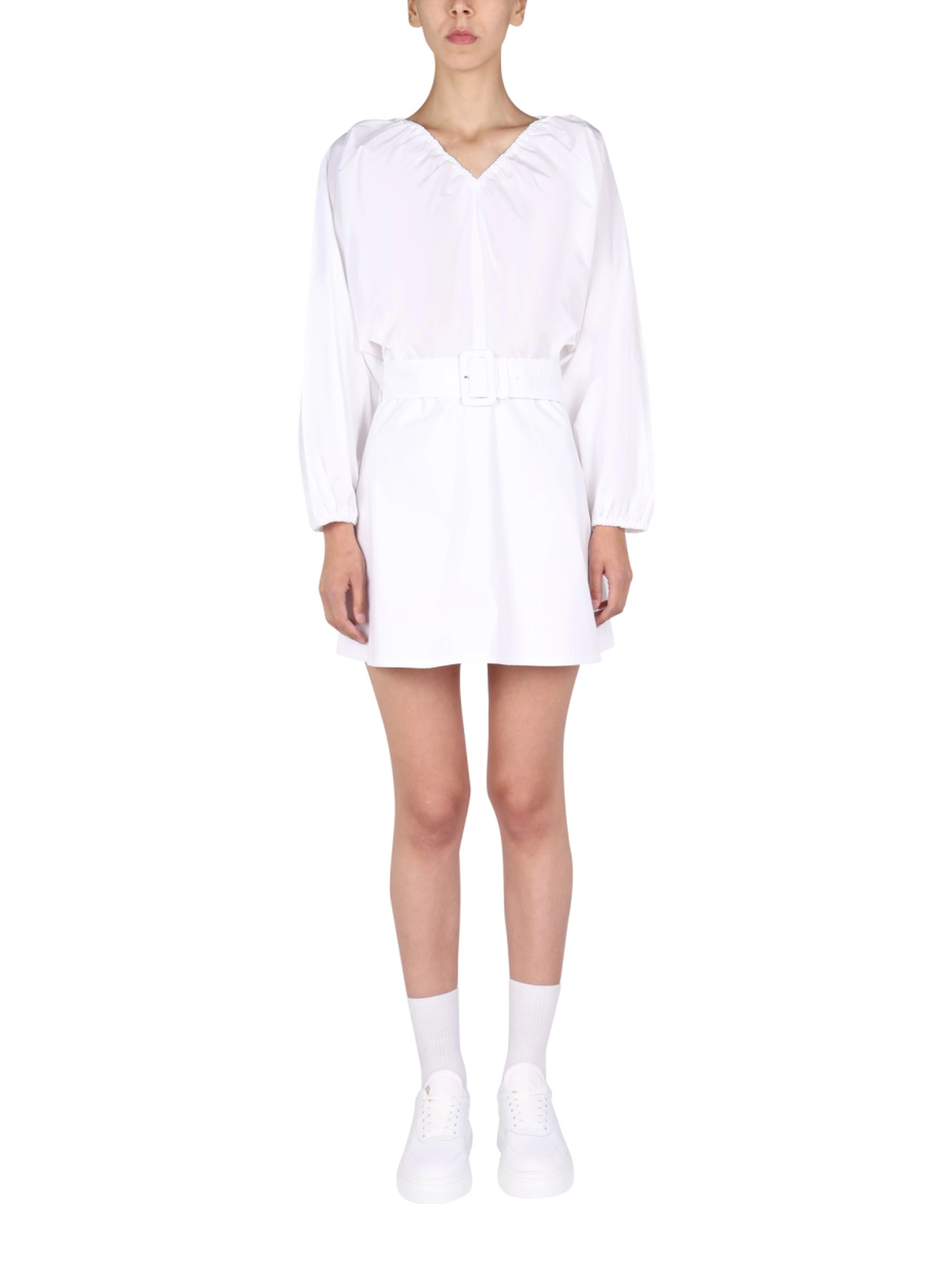 BALLOON SLEEVES DRESS