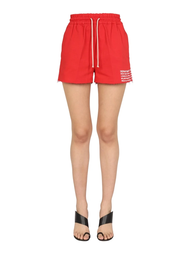 LOGO PRINT SHORTS