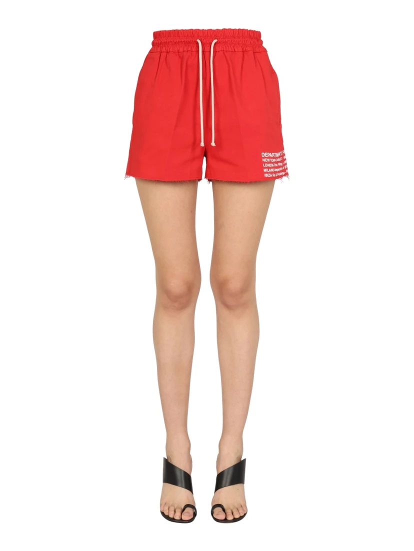 LOGO PRINT SHORTS