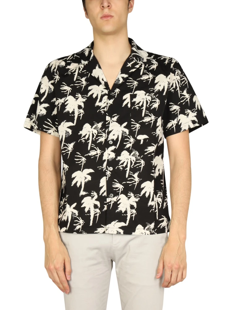 HAWAIIAN LOGO PRINT SHIRT