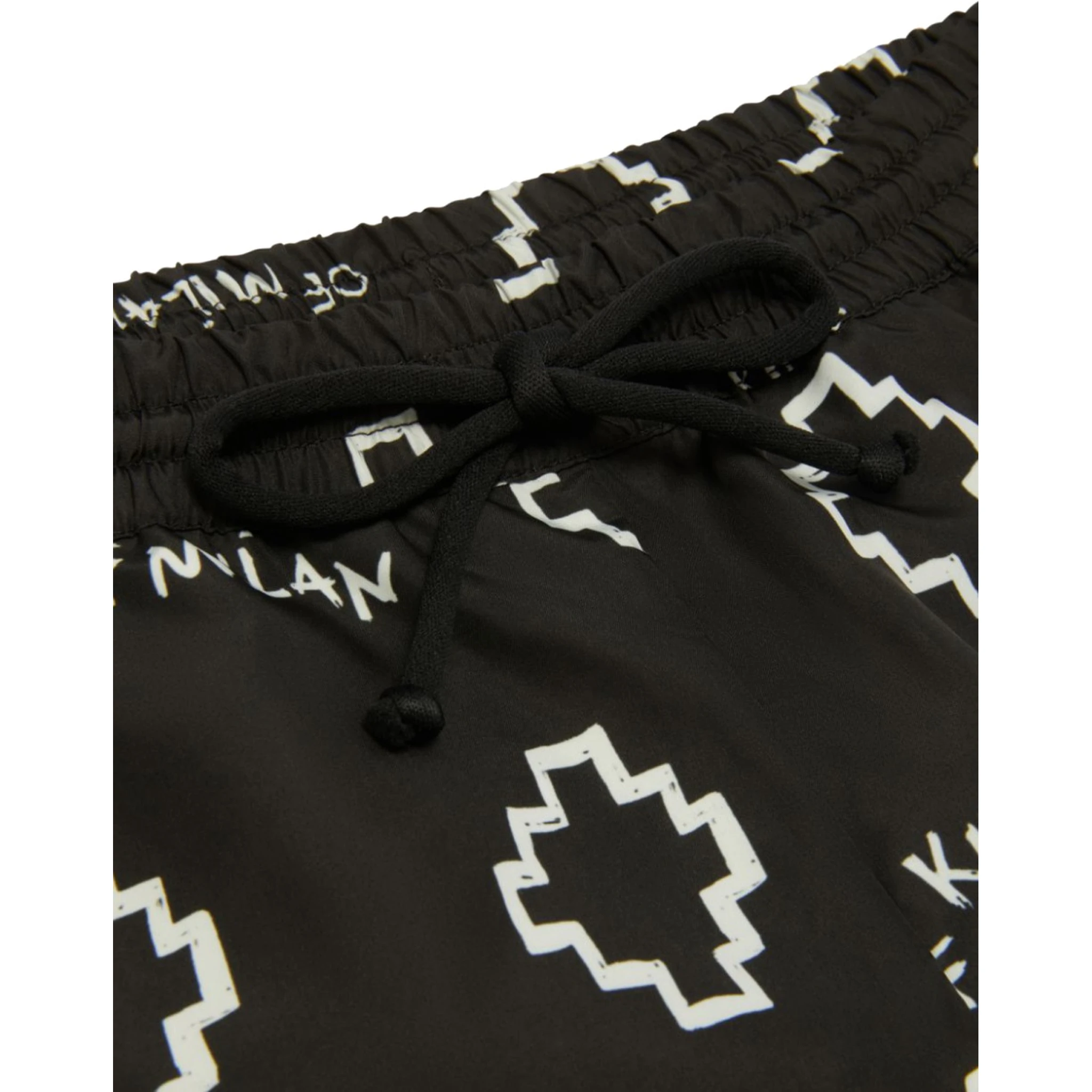 BASIC LOGO AOP BEACHWEAR SHOR