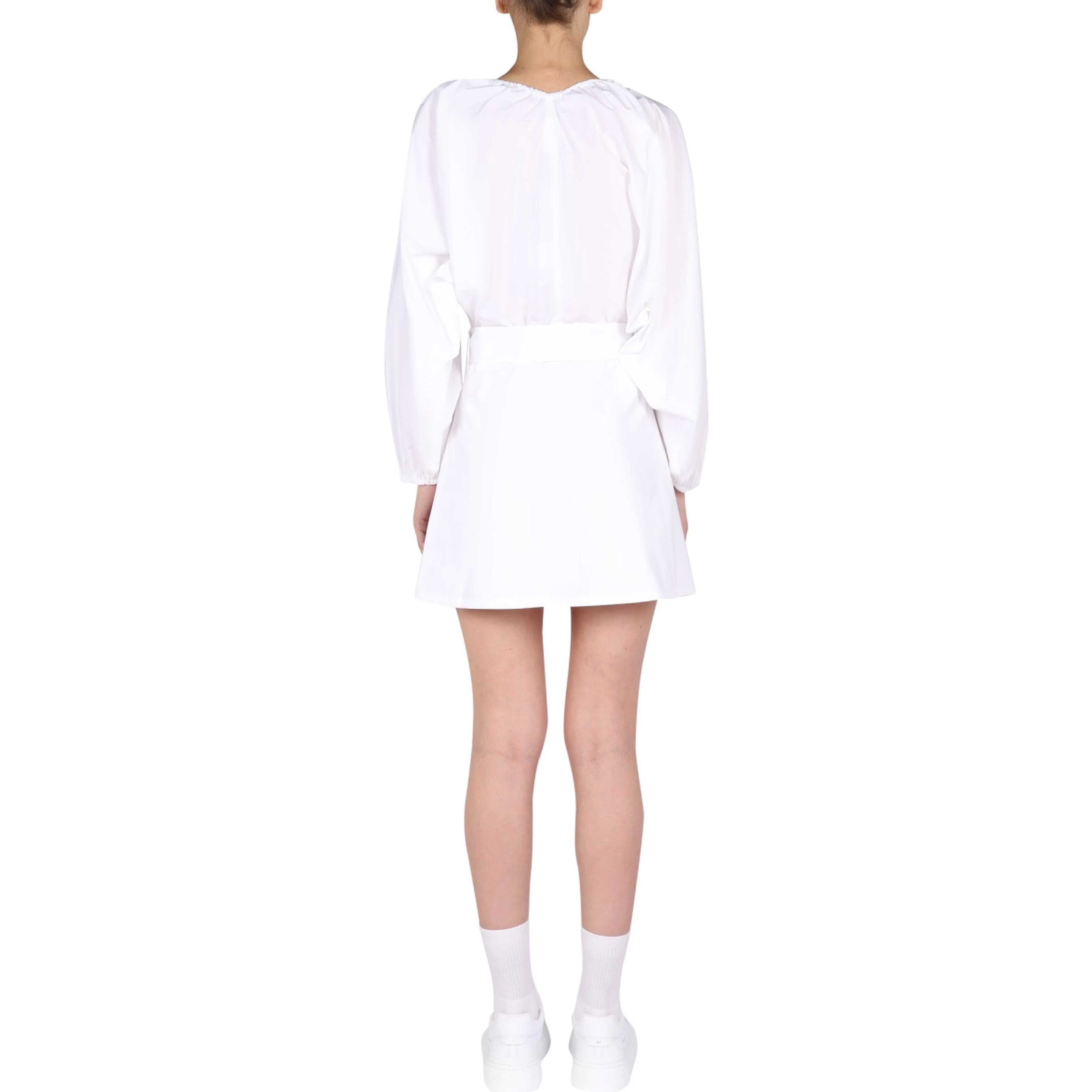 BALLOON SLEEVES DRESS