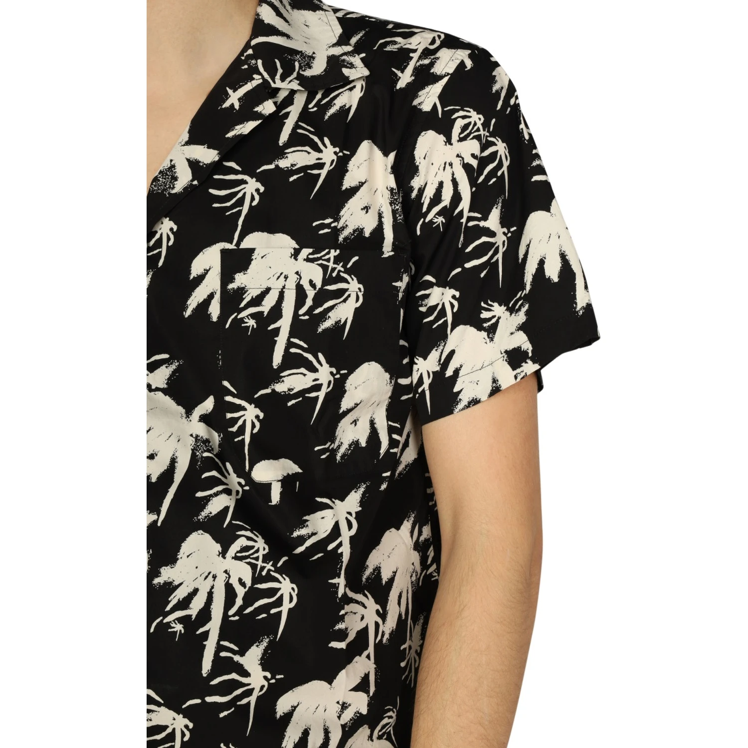 HAWAIIAN LOGO PRINT SHIRT