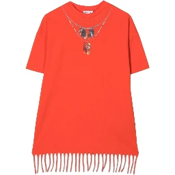 FEATHERS NECKLACE FRINGE DRES