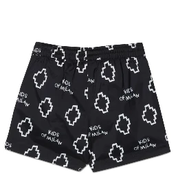 BASIC LOGO AOP BEACHWEAR SHOR