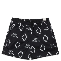 BASIC LOGO AOP BEACHWEAR SHOR