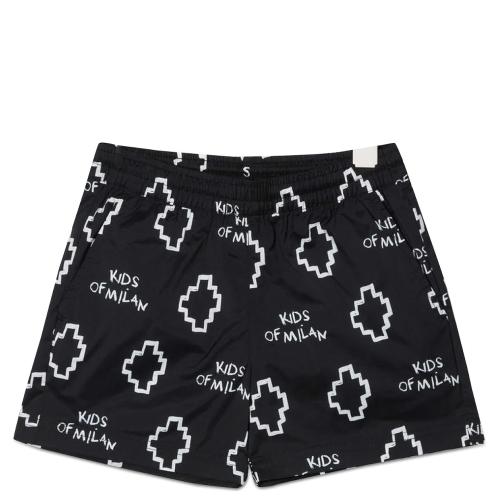 BASIC LOGO AOP BEACHWEAR SHOR