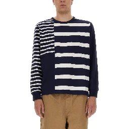 "60S" PATCHWORK SWEATSHIRT