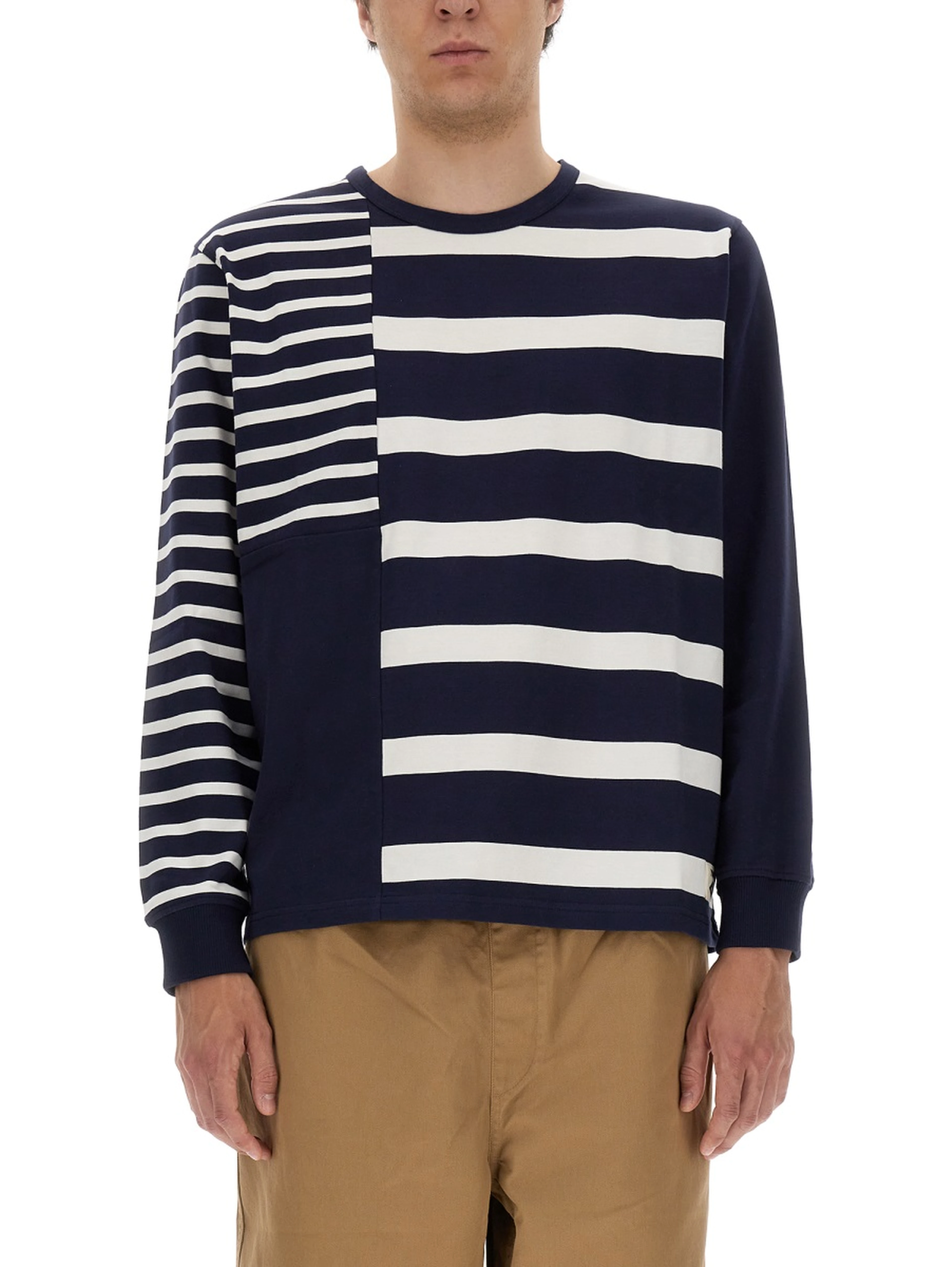 "60S" PATCHWORK SWEATSHIRT