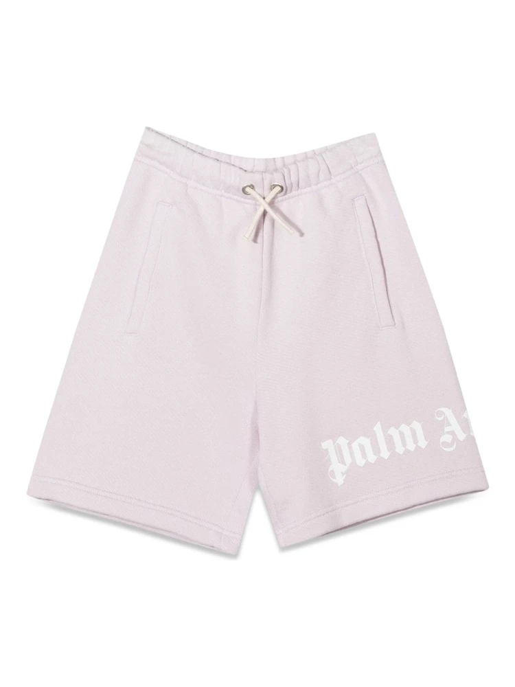 FLEECE GIRL SHORT LOGO