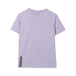 LILAC KIDS T-SHIRT WITH TONGUE PRINT