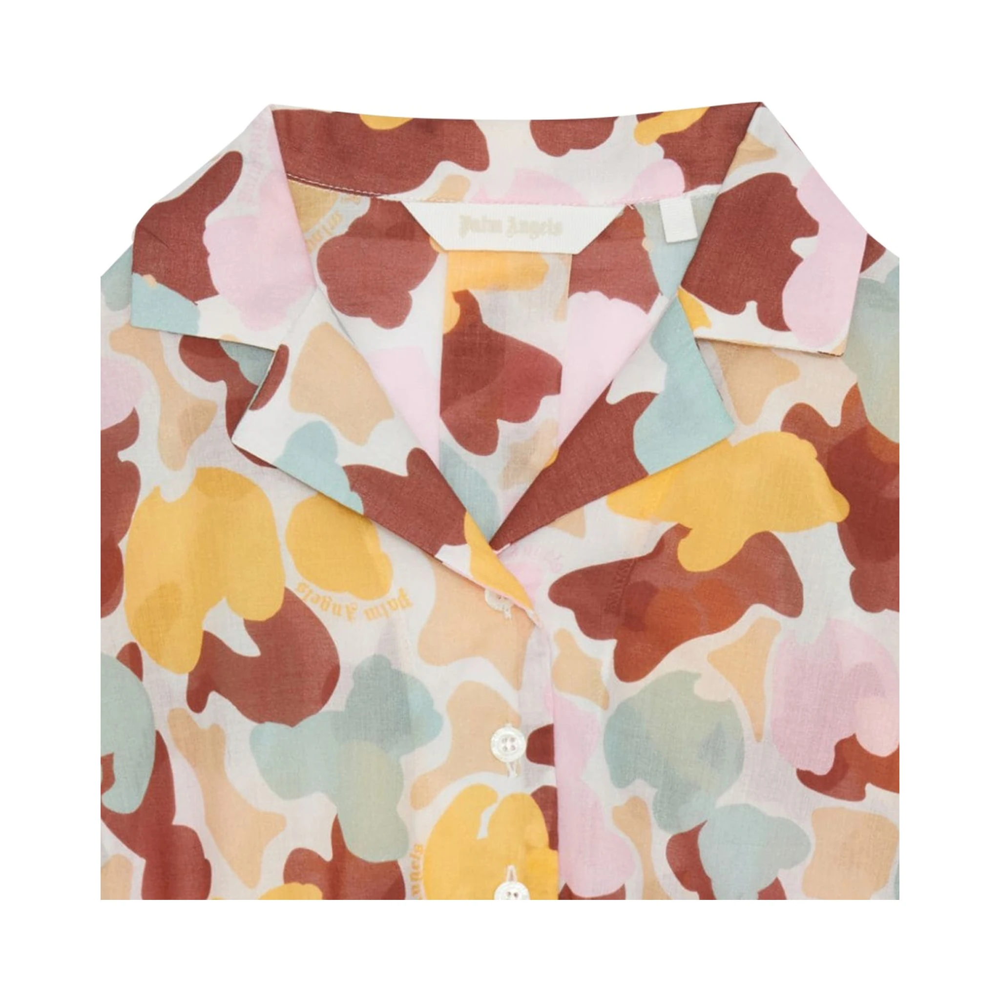 CROPPED SHIRT AOP CAMU