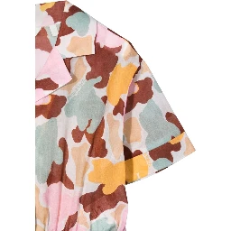 CROPPED SHIRT AOP CAMU