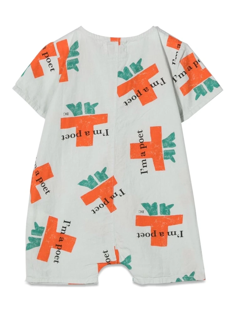 I'M A POET ALL OVER WOVEN PLAYSUIT alternative