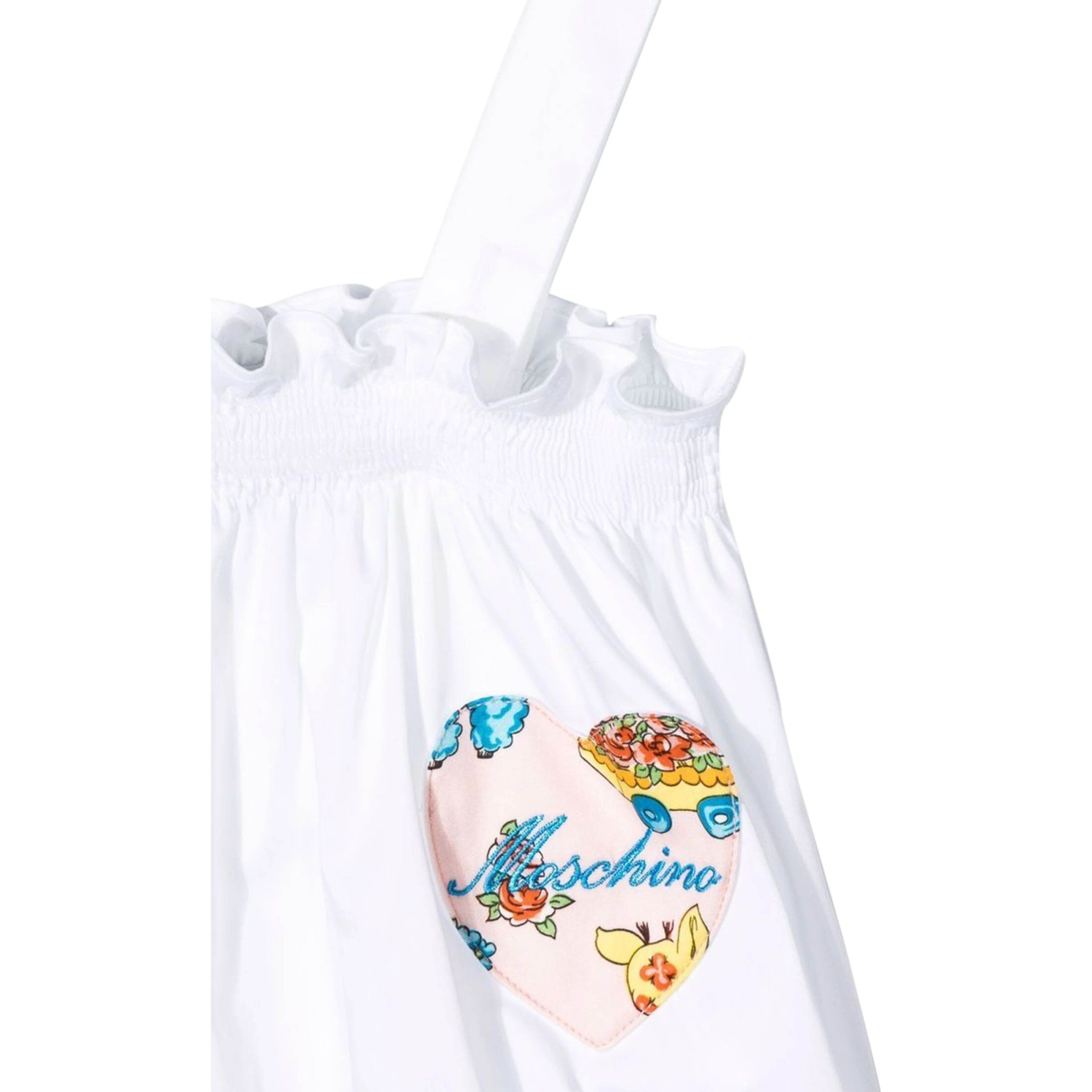 Graphic-print babygrow and beanie