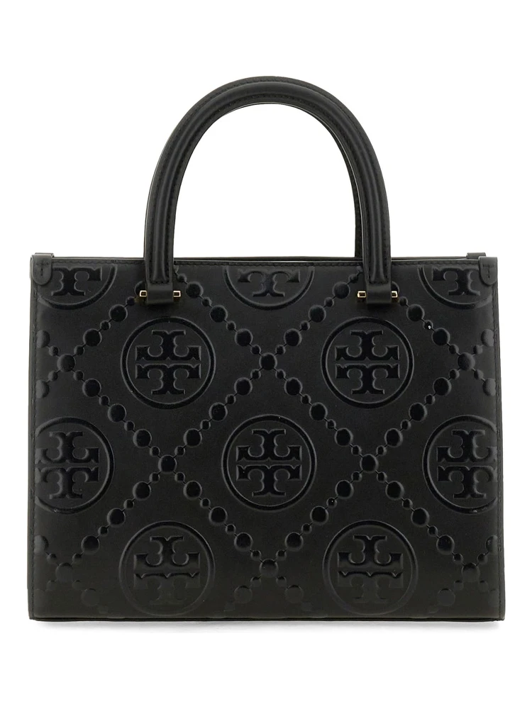 "T MONOGRAM" HANDBAG