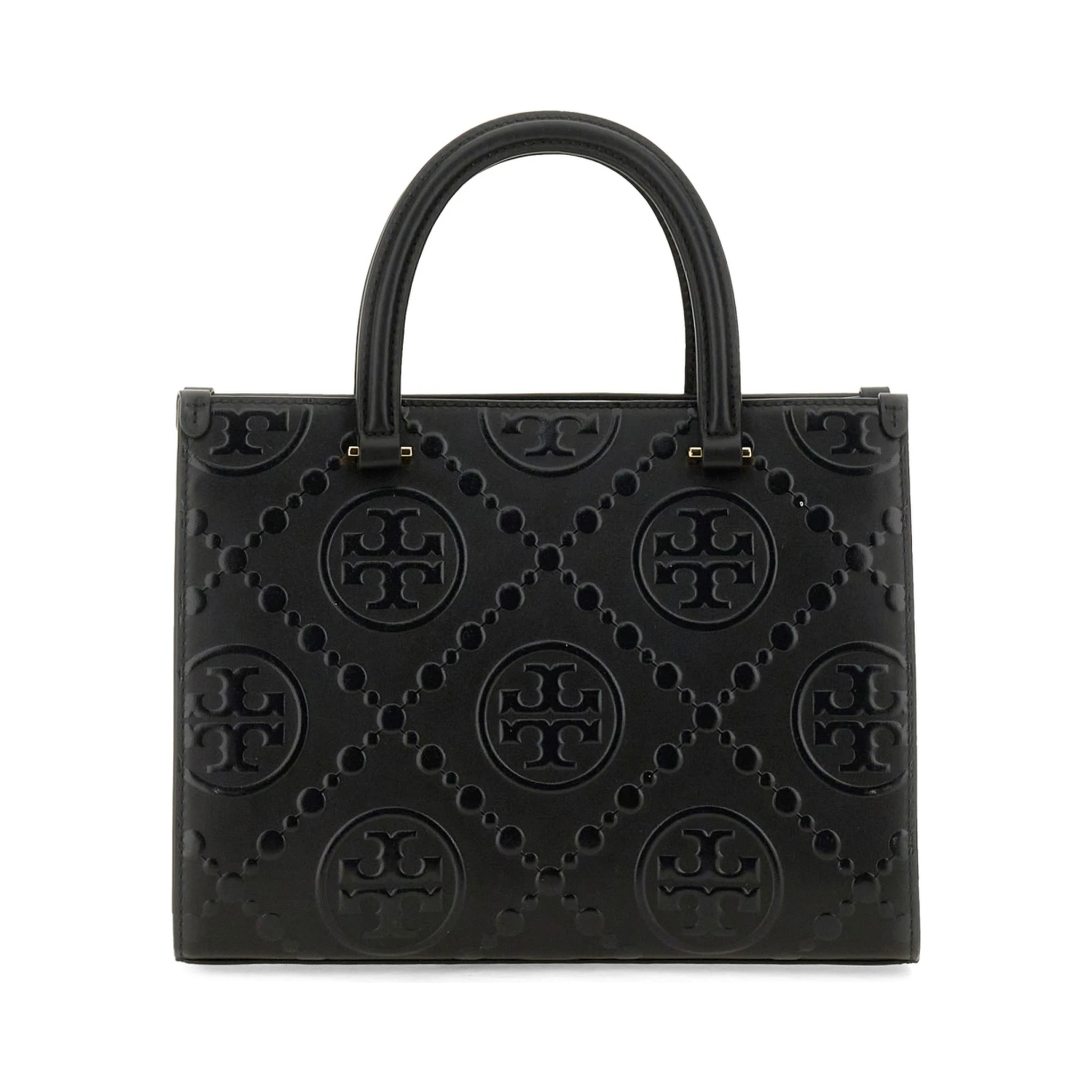 "T MONOGRAM" HANDBAG