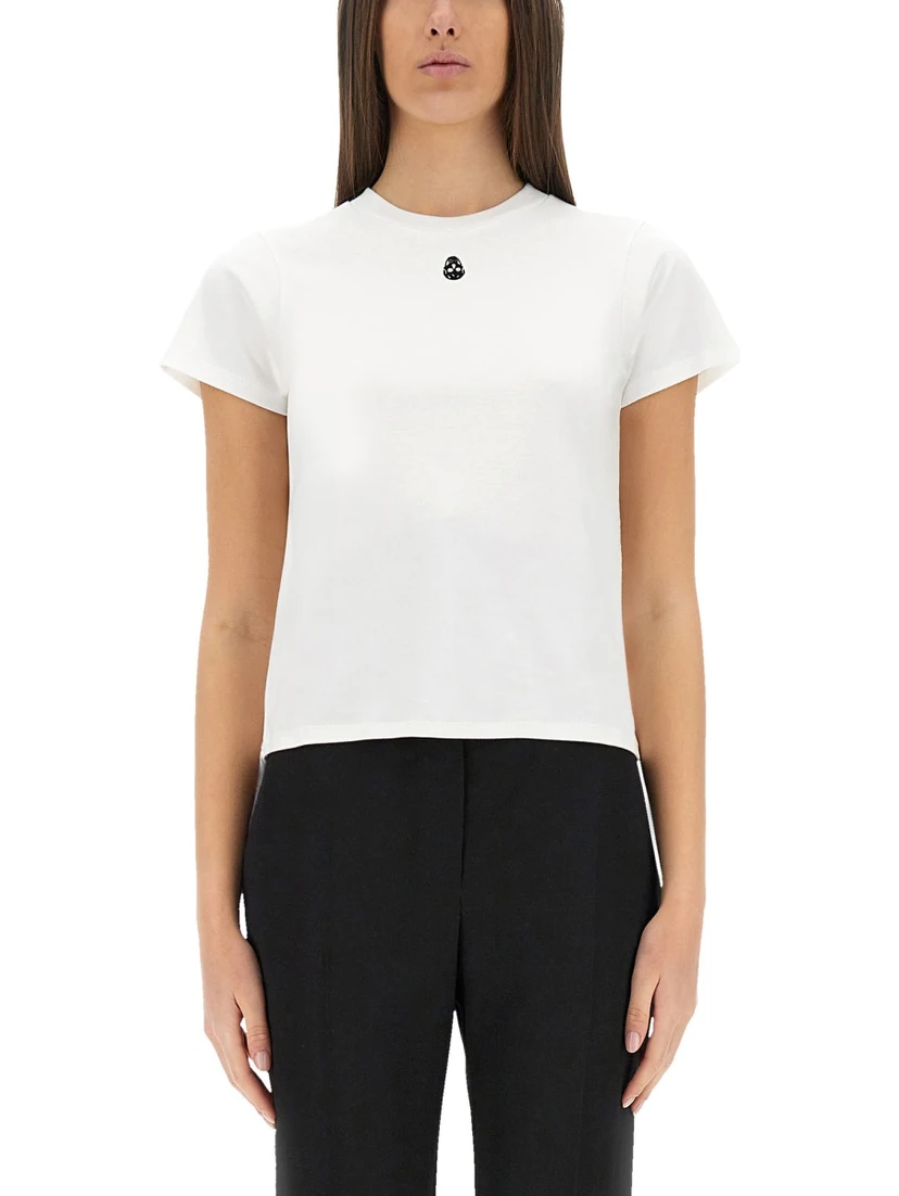 T-SHIRT WITH "SKULL" EMBROIDERY