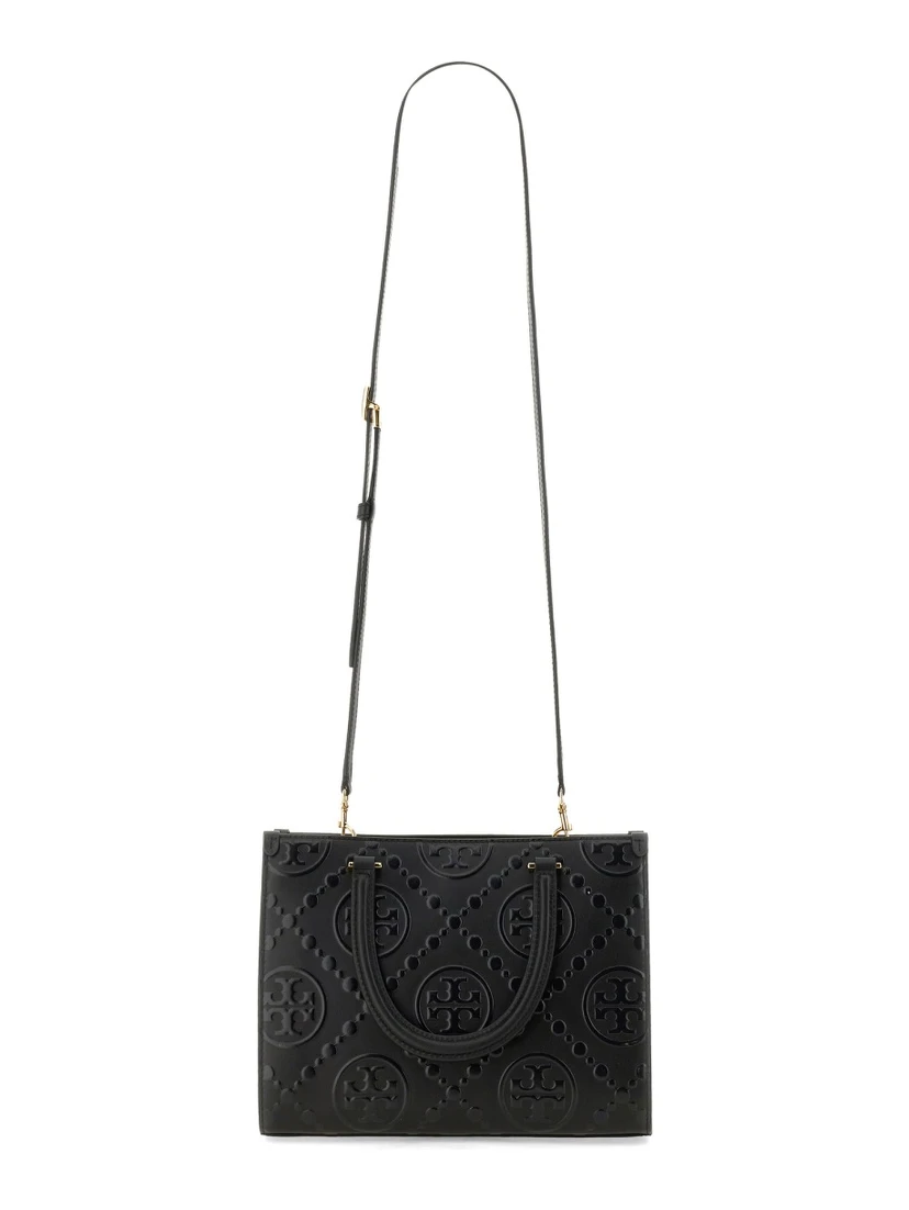"T MONOGRAM" HANDBAG