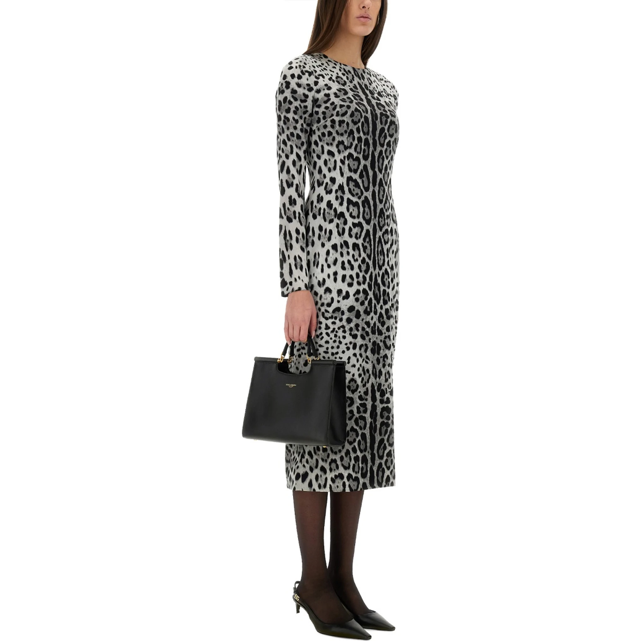 CHARMEUSE SHEATH LONGUETTE DRESS