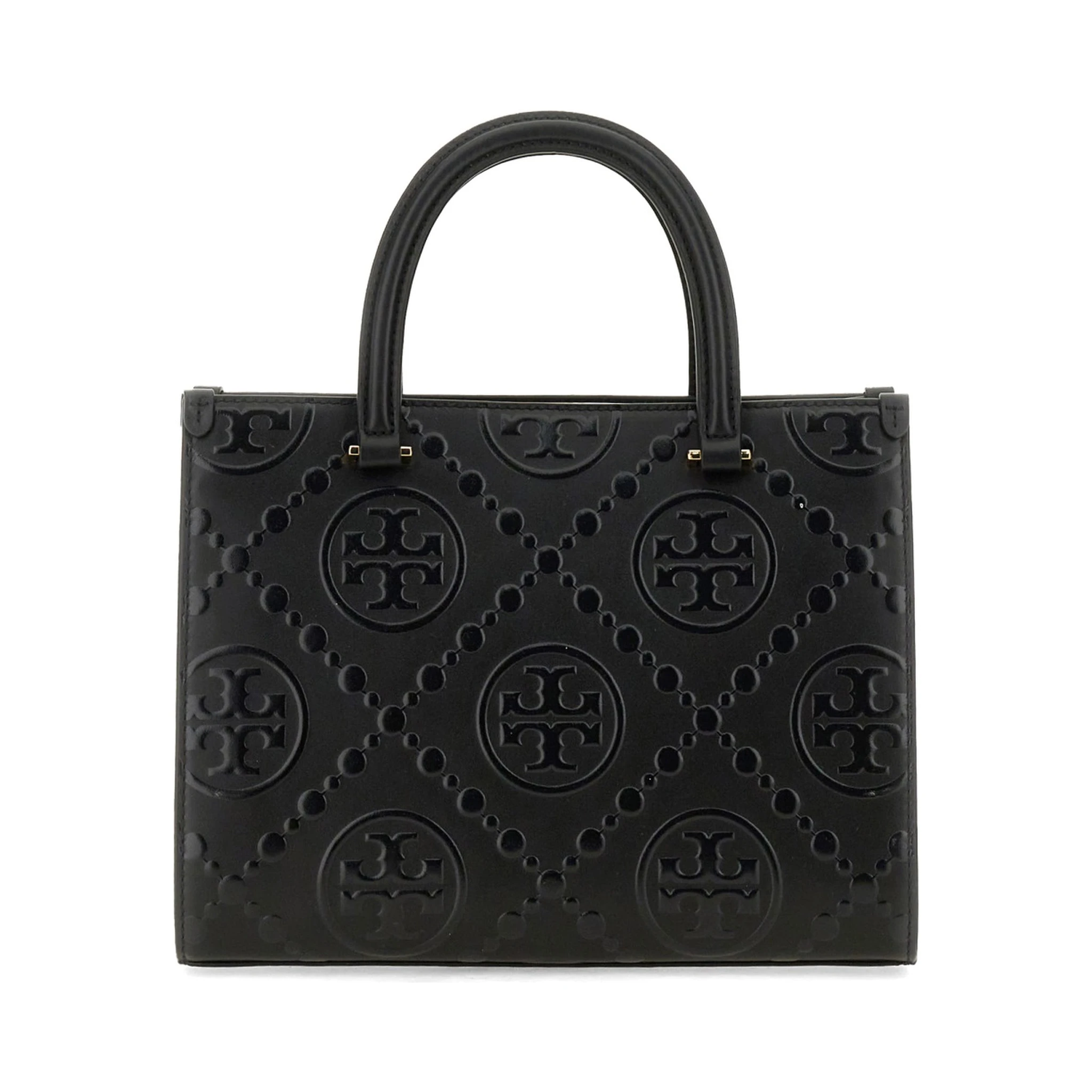 "T MONOGRAM" HANDBAG