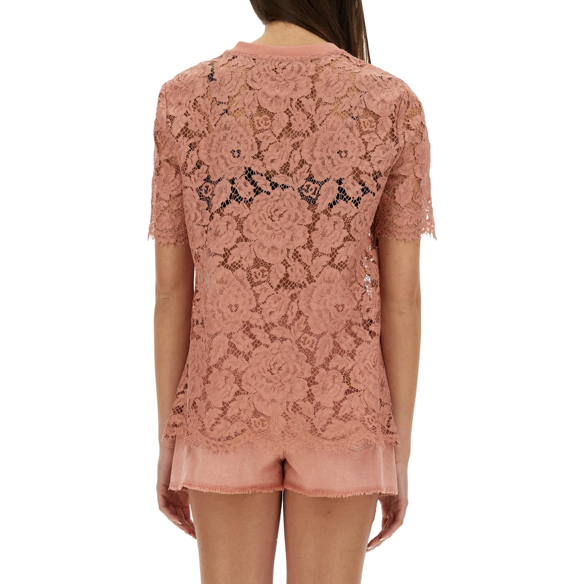 CORDONETTO LACE T-SHIRT