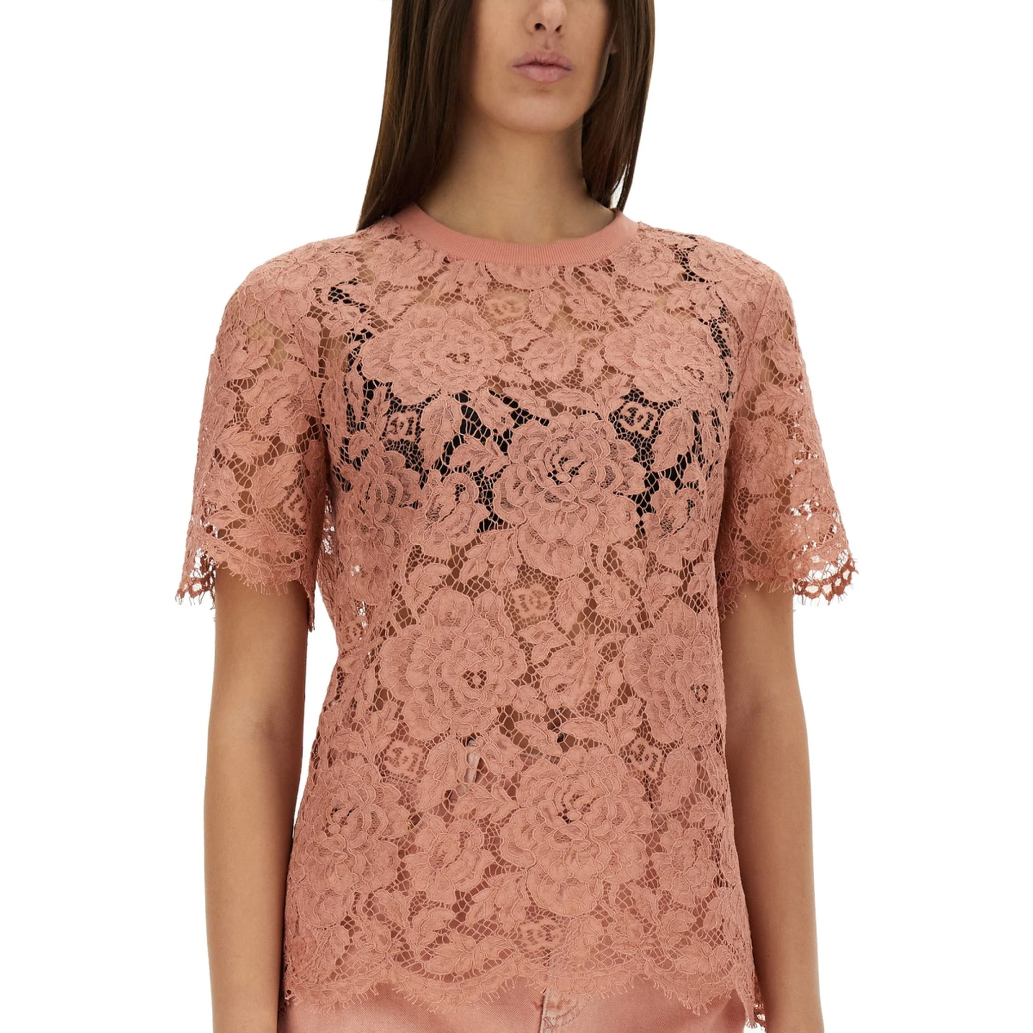 CORDONETTO LACE T-SHIRT