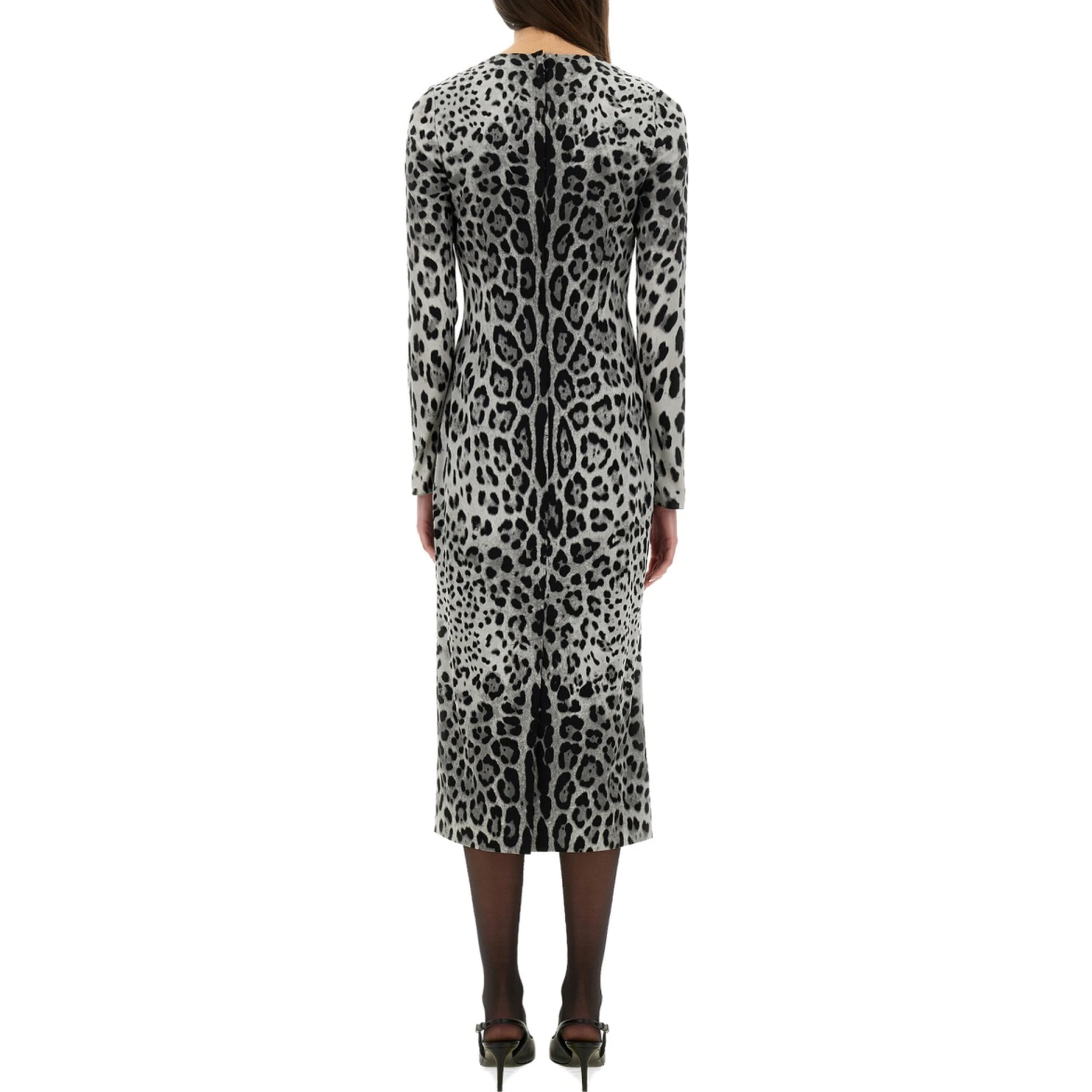 CHARMEUSE SHEATH LONGUETTE DRESS