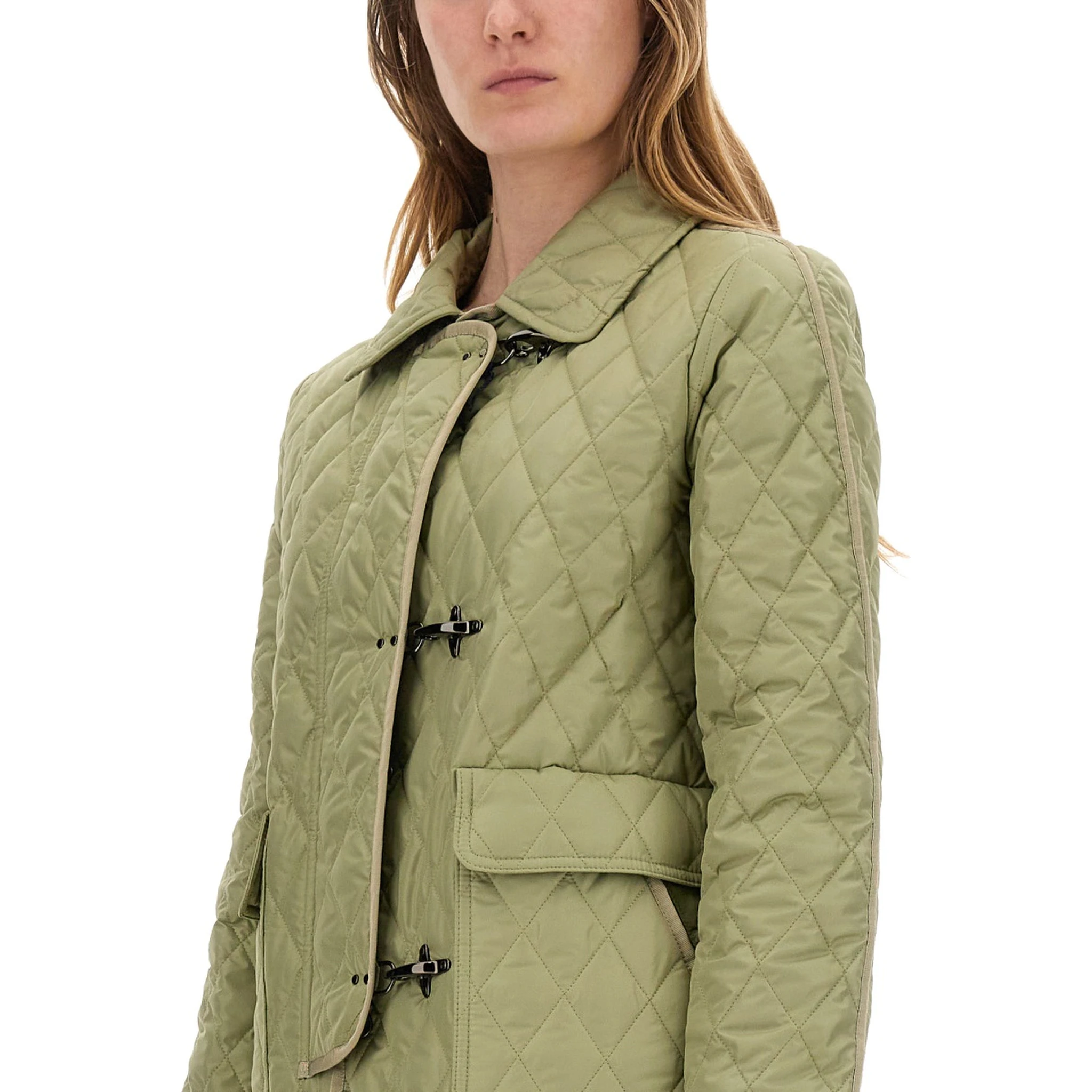3-HOOK NYLON QUILTED JACKET