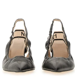 SLINGBACK WITH LOGO