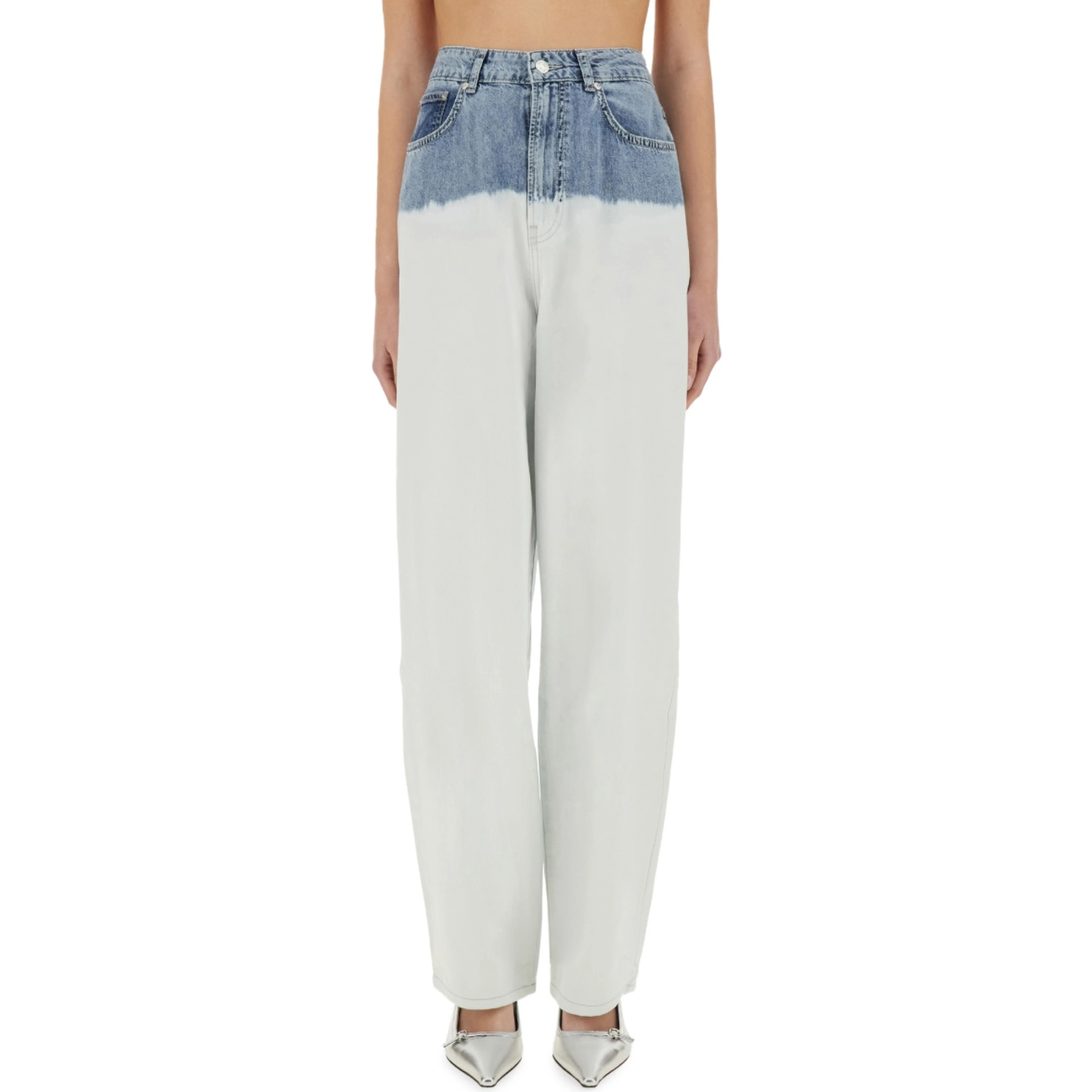 TWO-COLOUR JEANS