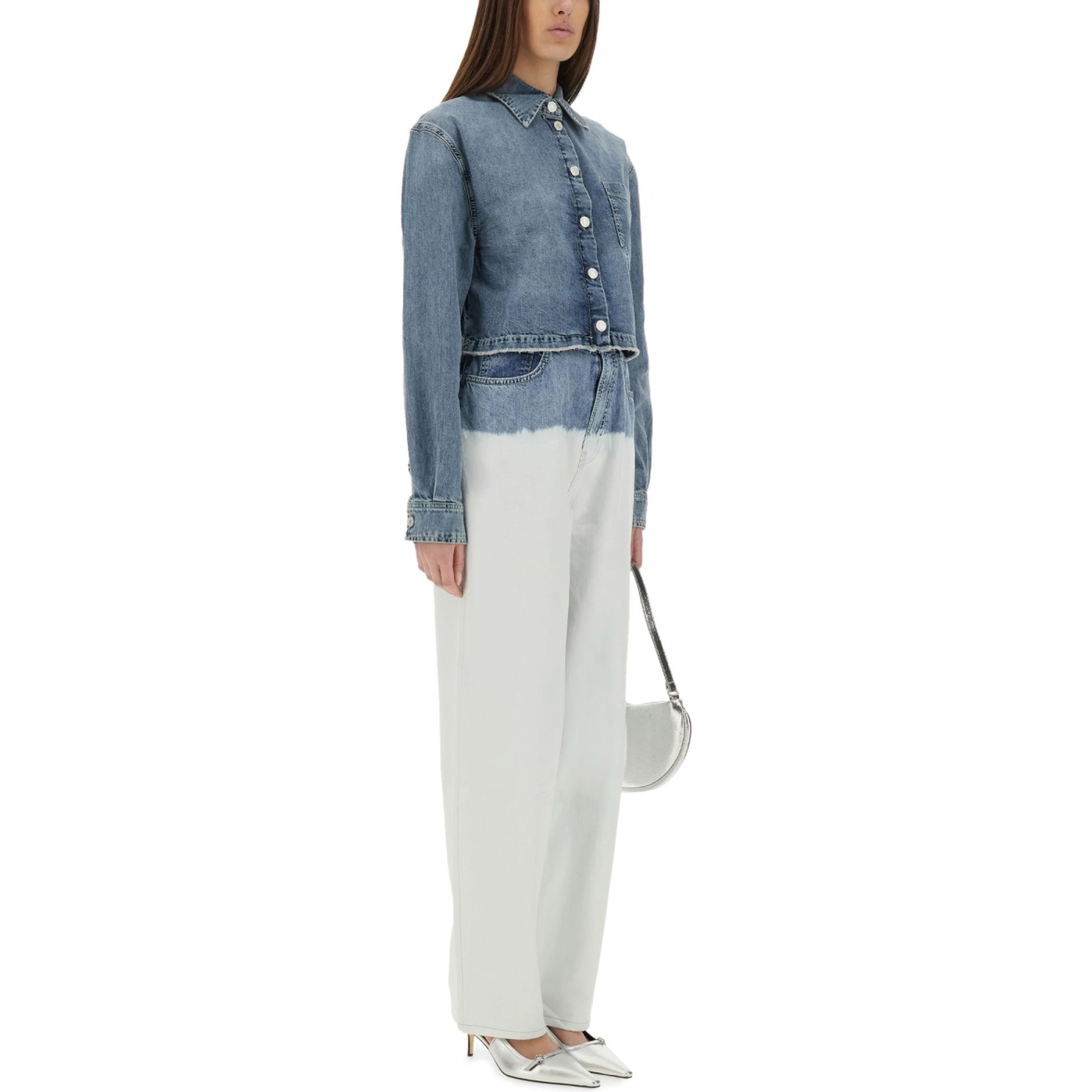 TWO-COLOUR JEANS