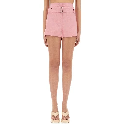 BELTED SHORTS