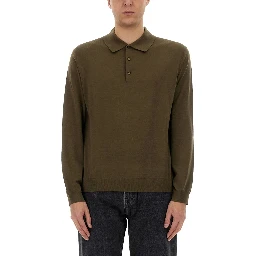 WOOL POLO SHIRT