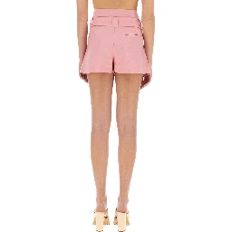 BELTED SHORTS