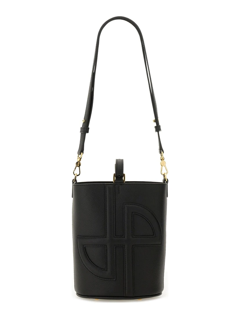 LEATHER BUCKET BAG