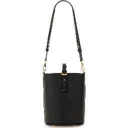 LEATHER BUCKET BAG