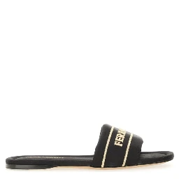 SLIDE SANDAL WITH LOGO