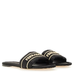 SLIDE SANDAL WITH LOGO