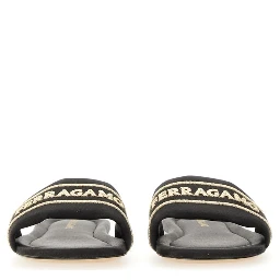 SLIDE SANDAL WITH LOGO