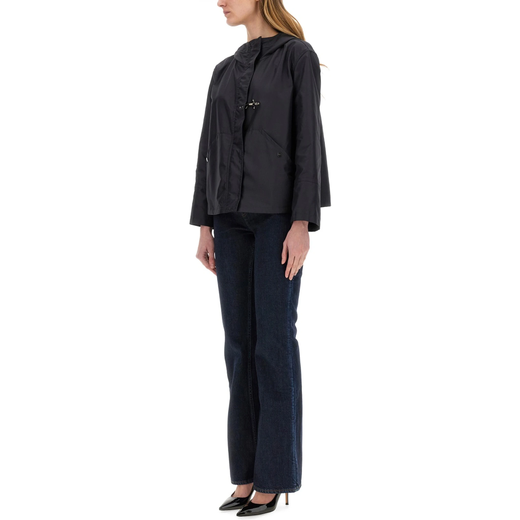 STRETCH GABARDINE CABAN