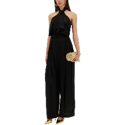 "WIDE-LEG" PANTS WITH PLEAT